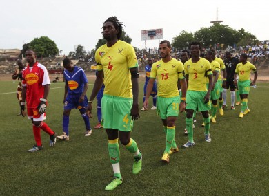 This isn't the Togo team which played Bahrain.