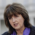 Joan Burton is not amused at Brian Cowen asking party leader Eamon Gilmore to “rein her in”.