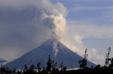 Evacuations as Ecuador volcano erupts