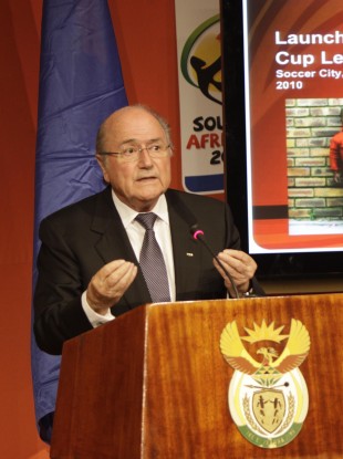 Sepp Blatter passed off his comment that gay people