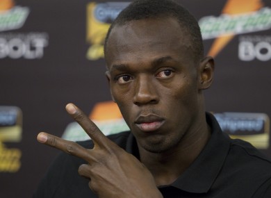 Usain Bolt.
