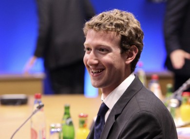 Zuckerberg was in Deauville, France yesterday to brief Obama, Cameron, Merkel and co on internet issues. Dublin was his next stop