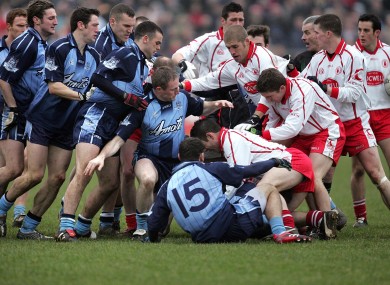 The infamous 'Battle of Omagh' in 2006.