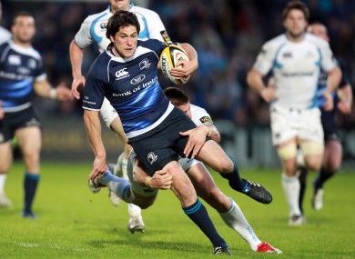 McKinley in action for Leinster during the Magners League in May.