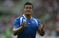 Samoan centre compares Rugby World Cup schedule to the holocaust
