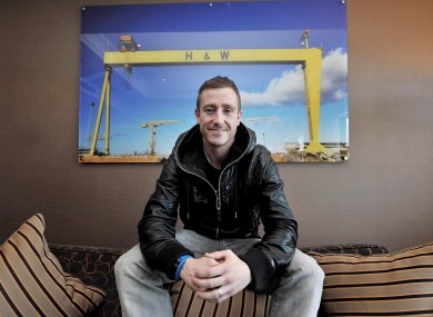 Paul McCloskey photographed at Belfast Hilton this week.