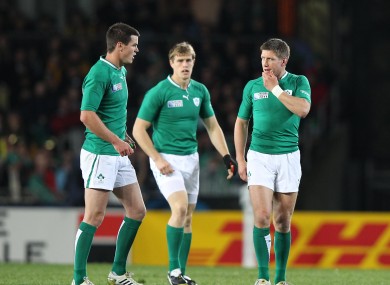 Sexton and O'Gara have played in the same side on occasion.
