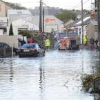 Cars still stuck in the floods in Harold's Cross area, Dublin. Image: Sasko Lazarov/Photocall Ireland