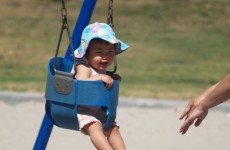 Man trapped in kid’s swing for nine hours has to be cut free