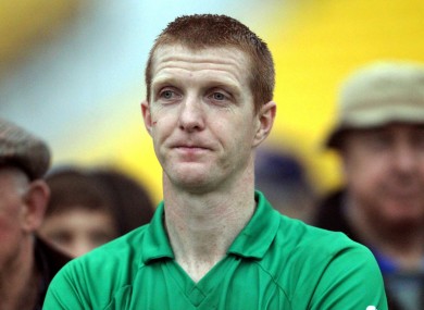 Ballyhale Shamrocks' Henry Shefflin dejected after their recent Kilkenny SHC final replay loss to James Stephens.
