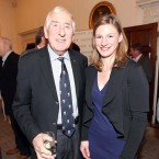 Olympian Ronnie Delany and Nina.