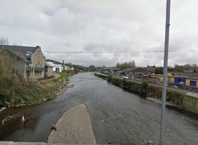 General view of the river in Bandon, Co Cork