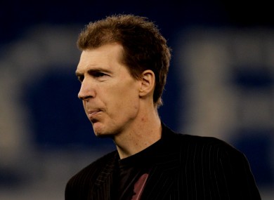 Stynes, pictured at last year's International Rules Series first test between Australia and Ireland.