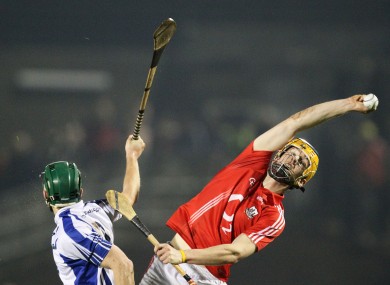 Cork's Darren Sweetman and Paul O'Brien of Waterford