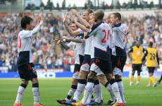 Muamba watches Bolton on MOTD – and falls asleep half way through