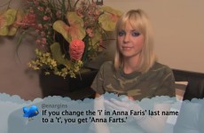Watch: celebrities read nasty tweets about themselves