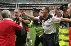 Two Louth fans found guilty of assaulting referee