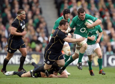 Peter O'Mahony's performance on Saturday was singled out for praise.