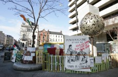Poll: Should the Occupy Dame St camp move for St Patrick’s Day?