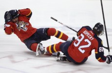 VIDEO: Nasty clash of heads leaves Panthers player with pulped nose