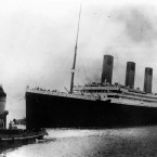 Titanic sails out of Southampton, England, at the start of its doomed voyage on 10 April, 1912. The ship would strike an iceberg and sink on the night/morning of 14-15 April, killing more than 1,500 of the 2,200 people aboard. (AP Photo)