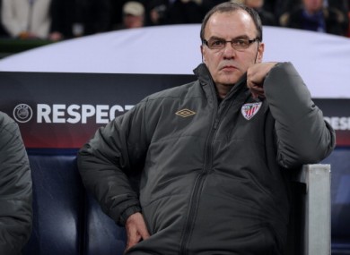 Marcelo Bielsa: on the brink.