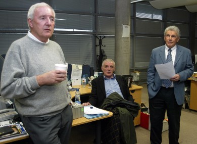 Bill O'Herlihy, John Giles and Eamon Dunphy all frequently feature as part of RTÉ's Champions League coverage.
