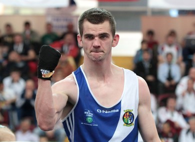 Adam Nolan booked his place in London yesterday.