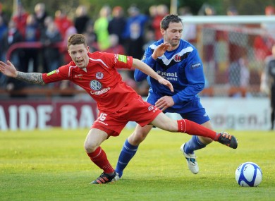 Sligo were knocked out by Crusaders despite winning on the night.