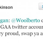 Colm Parkinson demonstrates his wit.