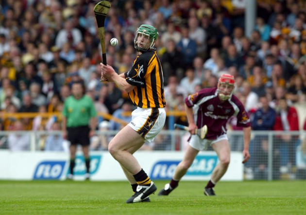 Henry Shefflin scoring a goal from a free 11/7/2004