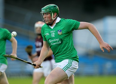Shane Dowling in action.