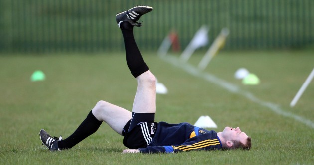 Here’s your ‘Lar Corbett back in training’ pic of the day