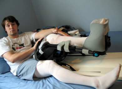 Jimmy says Guitar Hero broke his knee