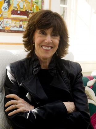 Author and director Nora Ephron (1941-2012) pictured at her home in 2010.