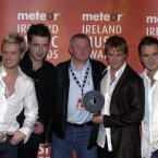 At the Meteor Awards in 2004.