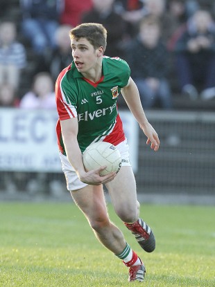 Lee Keegan is one of three championship newcomers to the Mayo starting fifteen.