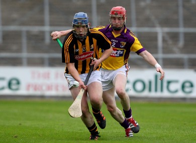 Cats In Control: Attacker Ger Aylward was one of a number of impressive players in the Kilkenny U21 side tonight.