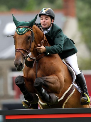 Cian O'Connor: heading for London.