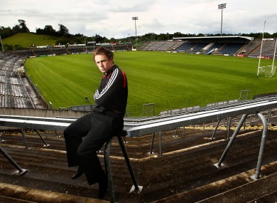 Seanie Johnston pictured at Kingspan Breffni Park last year.