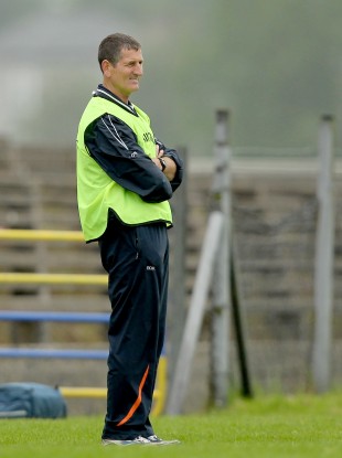 Paddy O'Rourke watches on during Armagh's qualifier defeat yesterday against Roscommon.