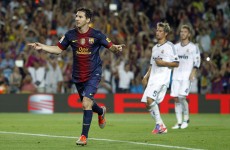 Barcelona take control in Super Cup first leg