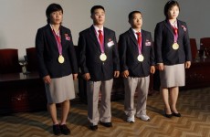 North Korea Olympics squad return to heroes’ welcome