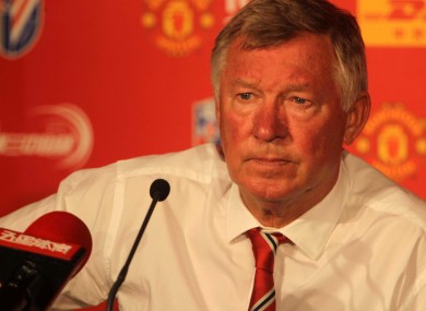 Alex Ferguson: injury problems.