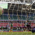 Cameroon's goalie at the London 2012 Olympics Annette Ngo Ndom lived up to her first name.