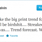 A typically quirky tweet from Paul Galvin.