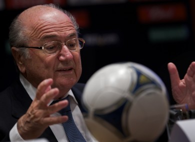 There's Sepp gazing into his crystal ball.
