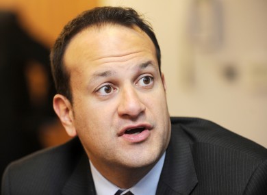 Minister for Transport Leo Varadkar