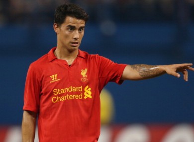 New deal: Suso.
