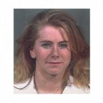 Olympic figure skater Tanya Harding was arrested in 2000 after she allegedly threw a hubcap at an ex-boyfriend.